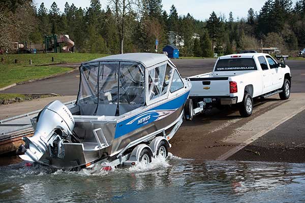 Backing Down the Ramp