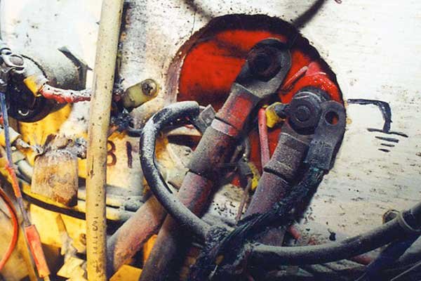 Boat Electrical Panel Fire