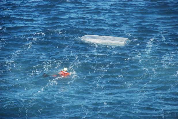 Overturned Boat Hull