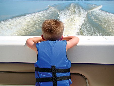 Little Boy in Lifejacket