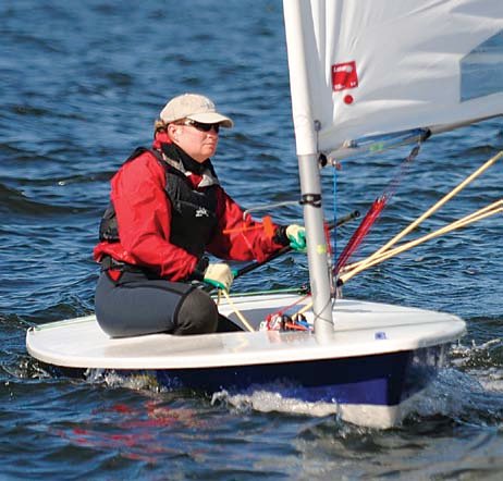 Racing Sailor Wearing an Unapproved Life Jacket