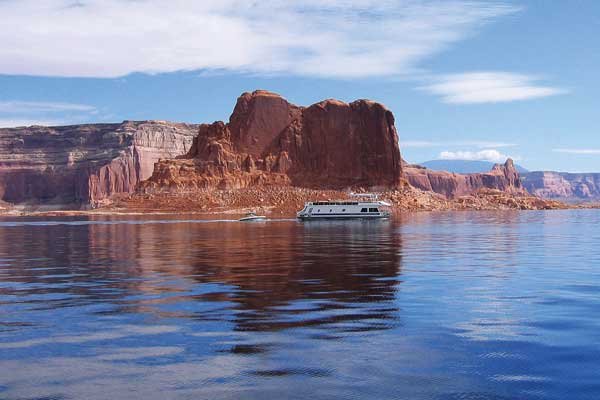 Houseboat on Lake Powell