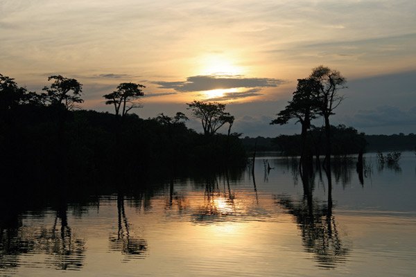 Amazon River Sunset