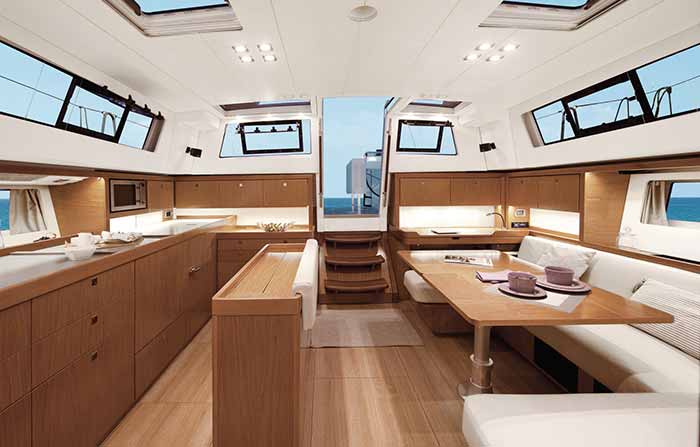 Beneteau Sense 51 galley