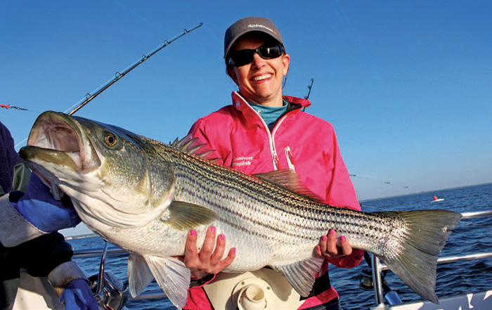 Woman Holding Fish