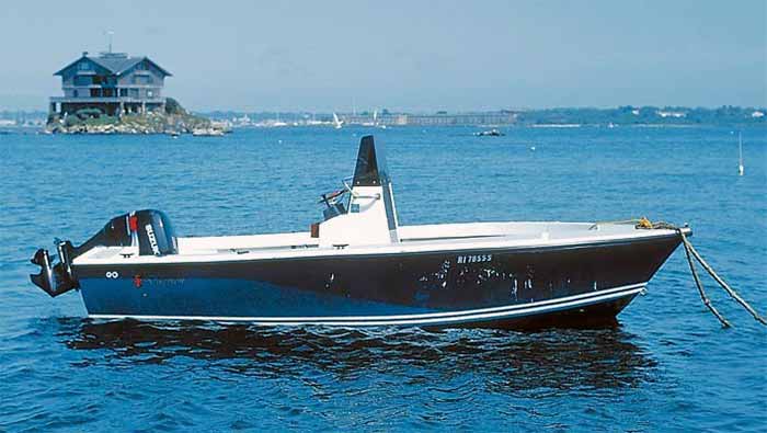 Boat floats stern down