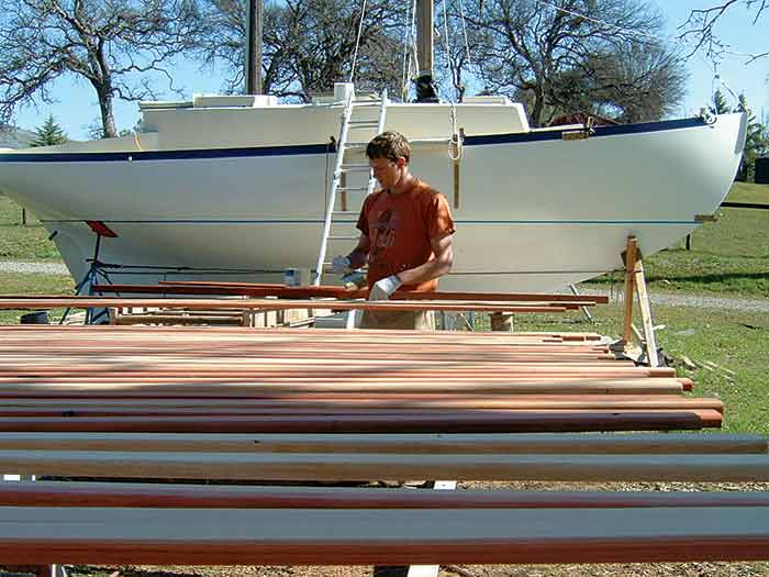 Boat building