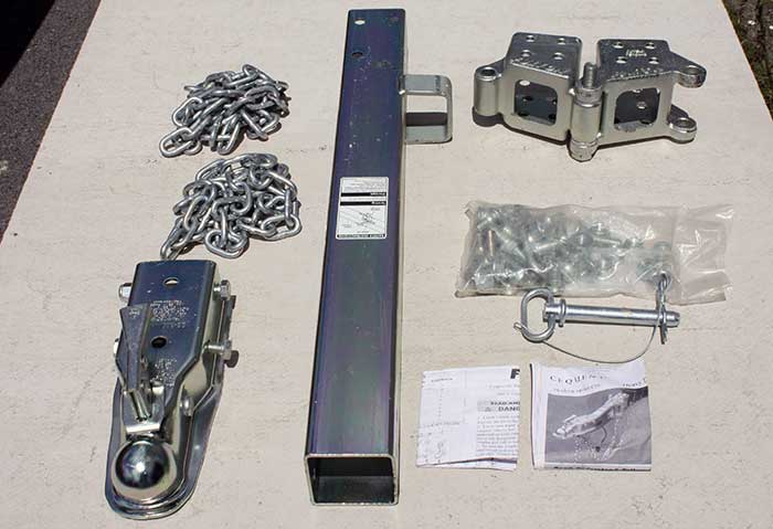 Trailer tongue parts