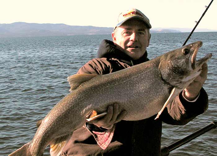 Flat head Lake angler and guide Mike Howe