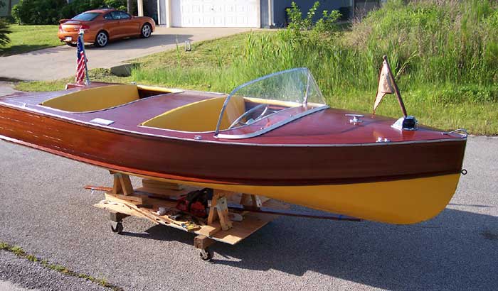 The original Chetek during renovation