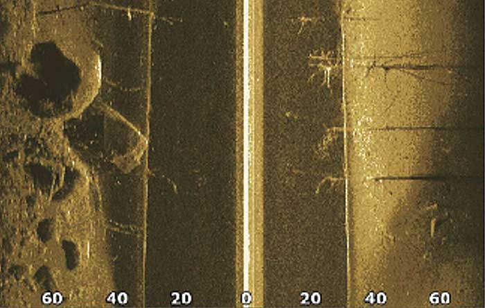Side-scanner fishfinder