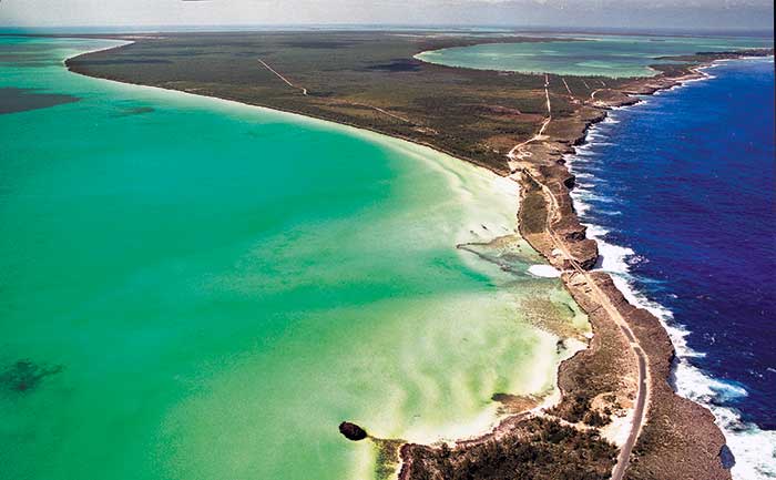 Eleuthera aerial view