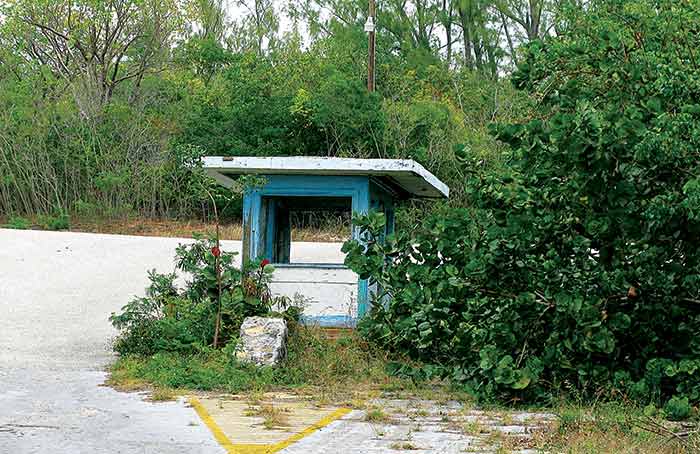 Missle tracking station entrance