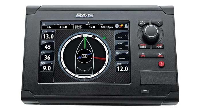 B&G Zeus TouchSailSteer MFD