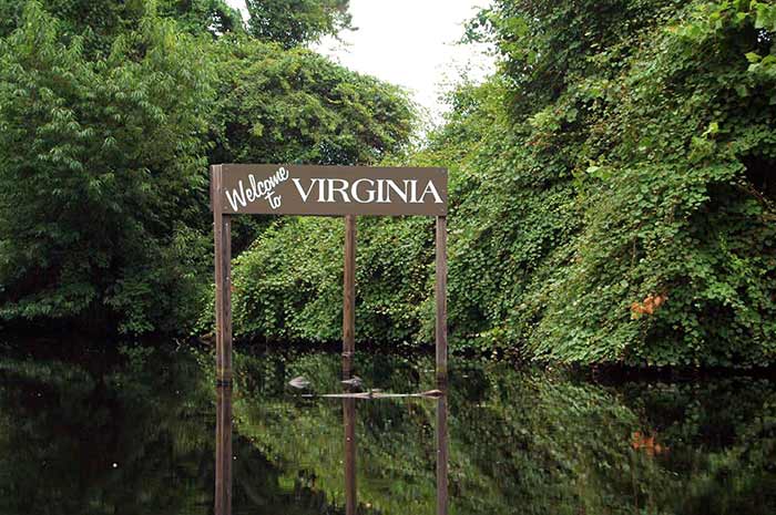 Virginia sign