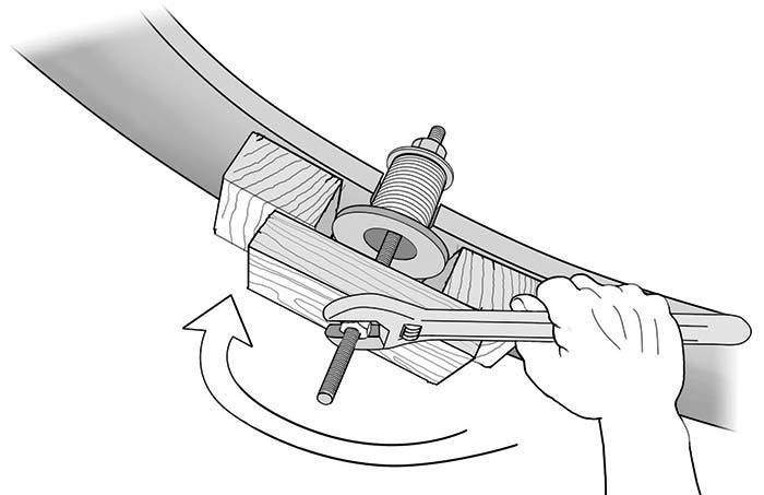 Thru-hull fitting illustration