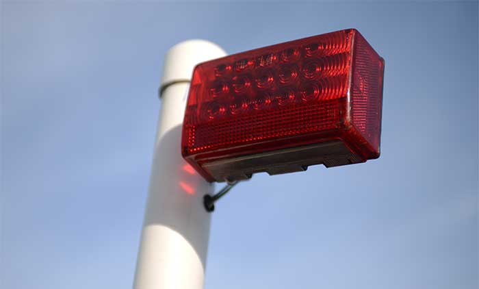 Trailer brake light