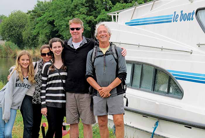 Brooke, Gina, Hannah, Mark and Douglas