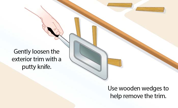 Portlight replacement step 3 illustration