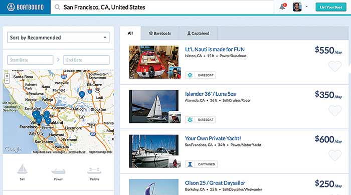 Search BoatBound screenshot