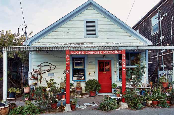 Chinese medicine store in Locke California
