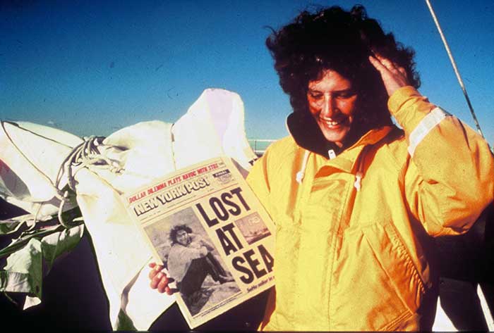 Tania Aebi finishes circumnavigation