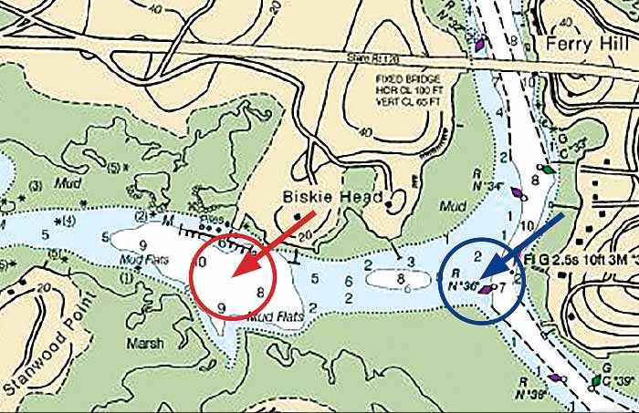 Annisquam River chart