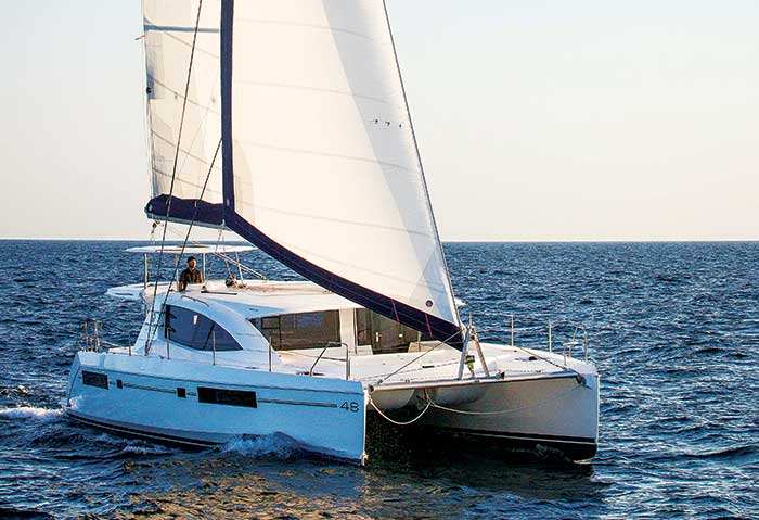 Leopard 48 catamaran