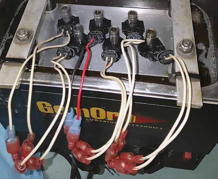 Brucato injector cleaning