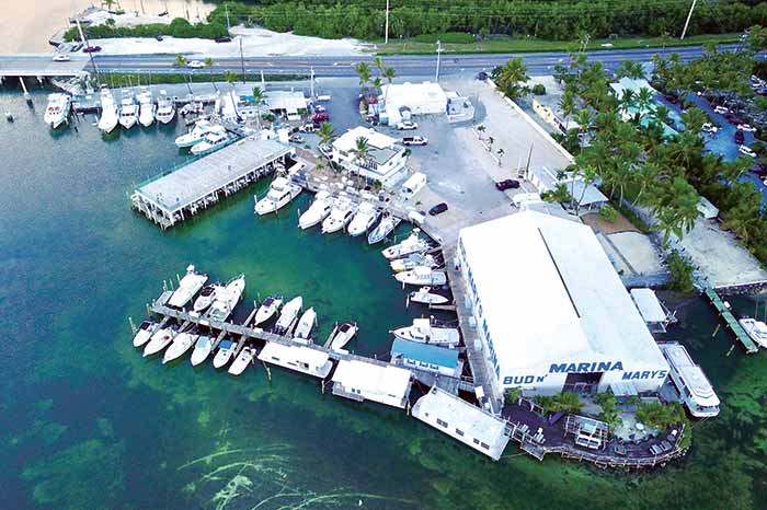 Bud N' Mary's  Marina before Hurricane Irma