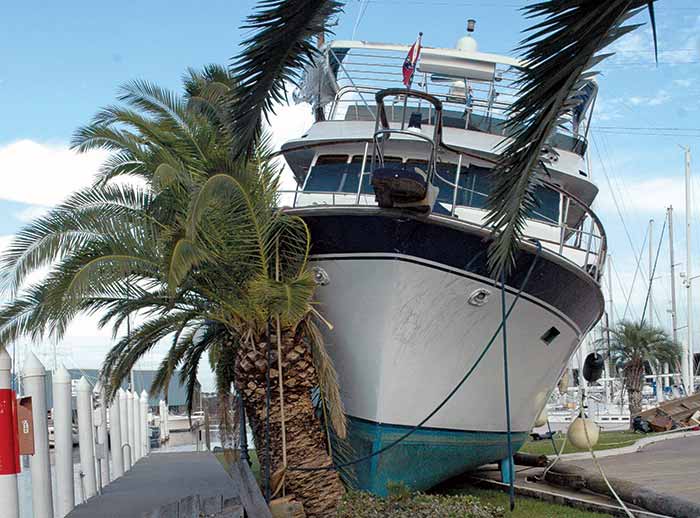 Hurricane Ike damage