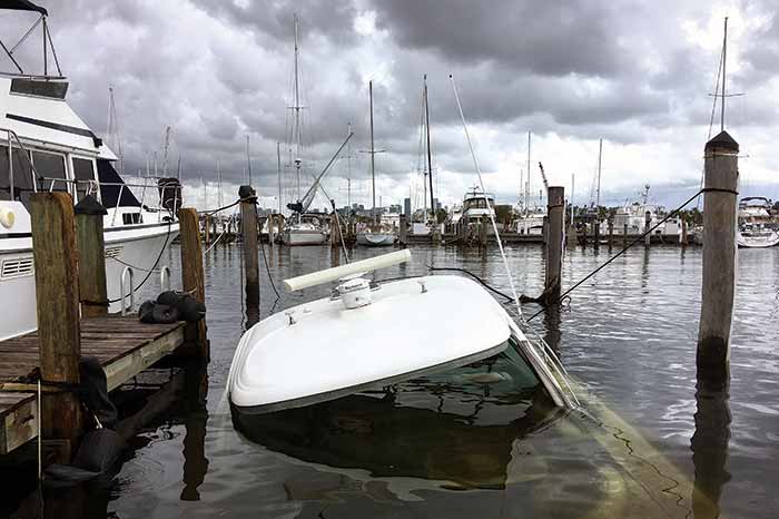Hurricane Irma damage