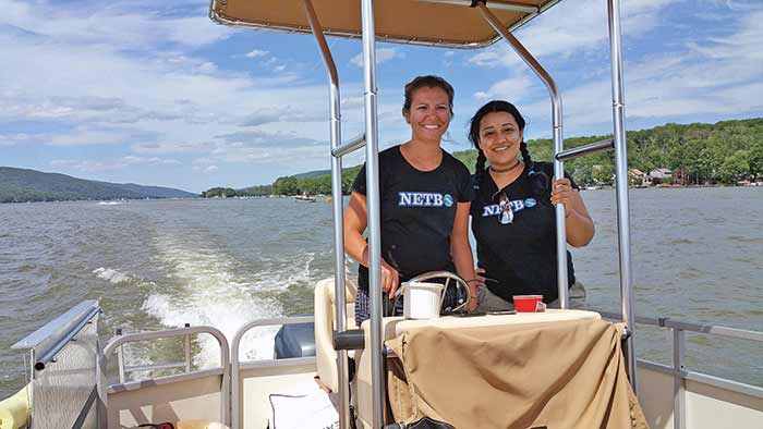 Rebecca Dykstra and her best friend, Kaylin Aditya