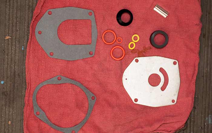 Additional water pump parts