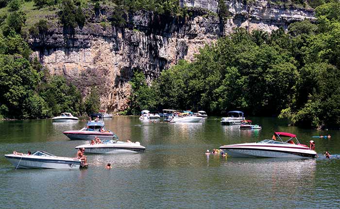 Lake of the Ozarks in Ha Ha Tonka State Park