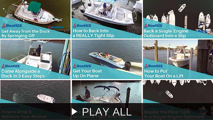 BoatUS YouTube videos