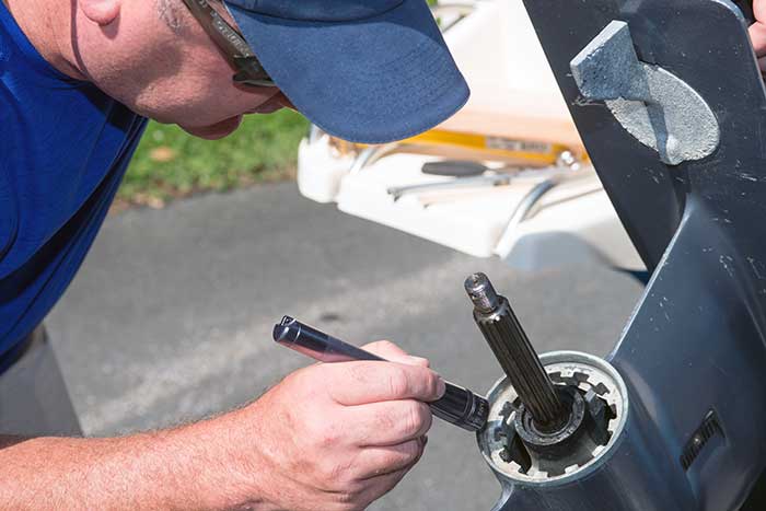 Checking for fishing line