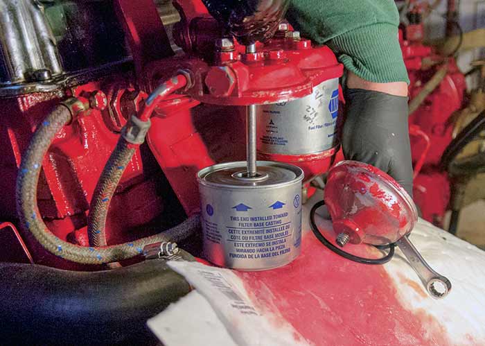 Using absorbent pads