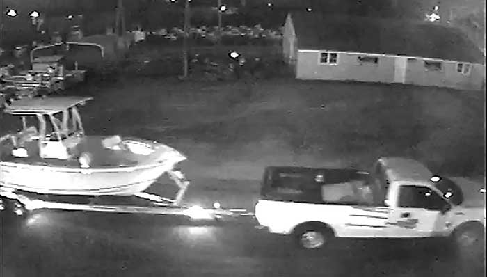 Boat thief video