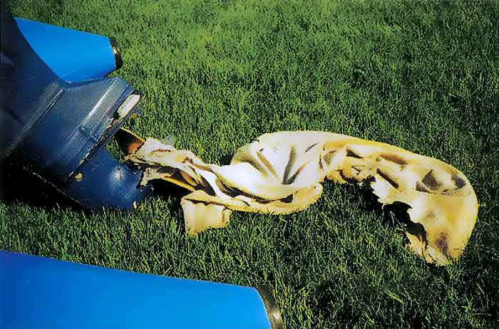 Sweatshirt wrapped around prop