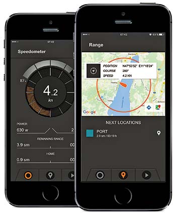 Torqeedo TorqTrac app