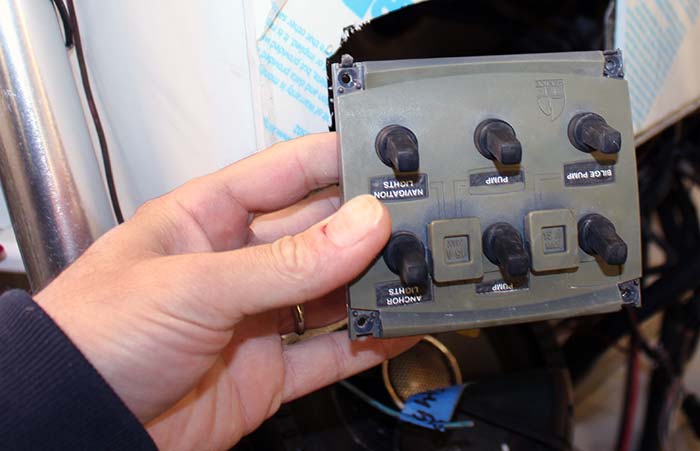 Switches before refit