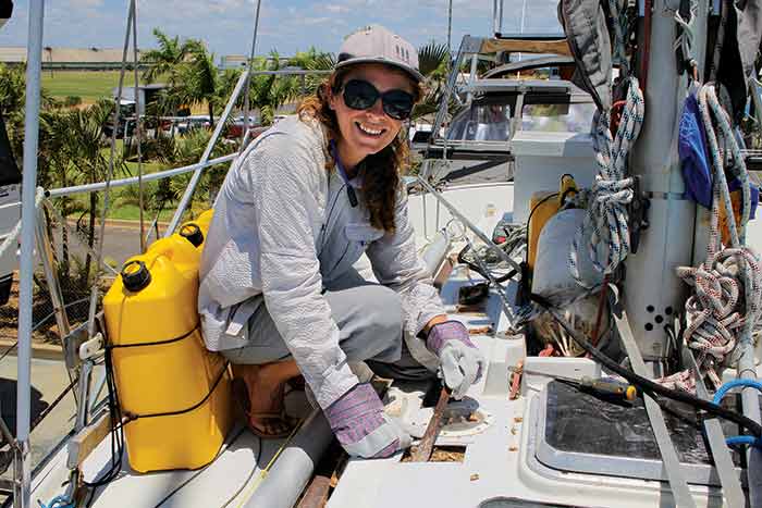 Fixing soft spot in deck