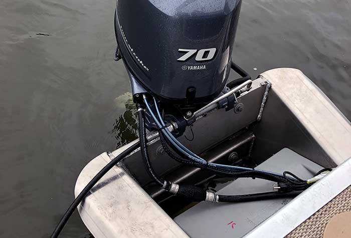 Cable steering