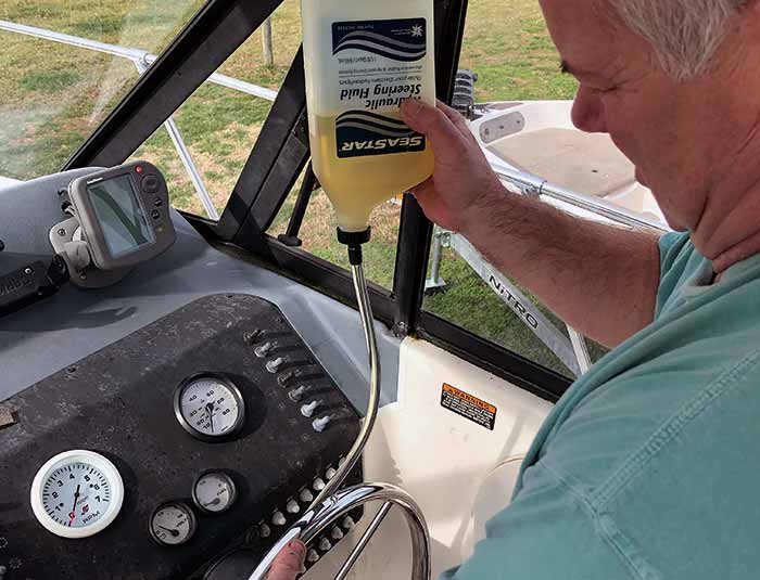Filling the helm
