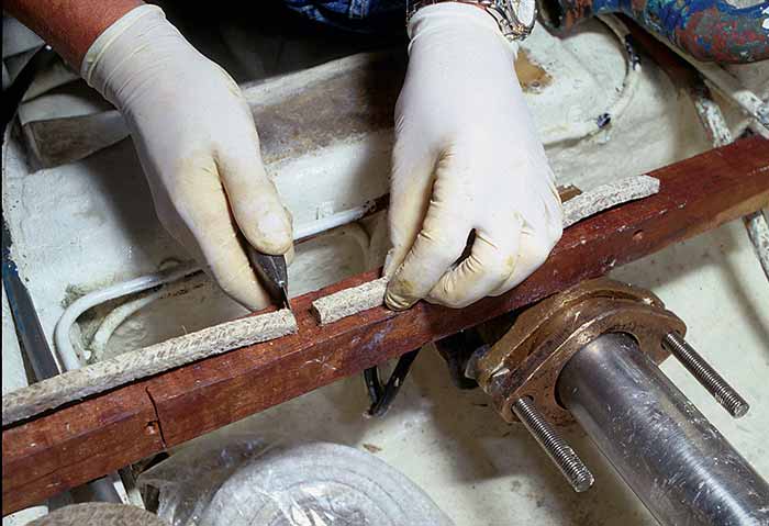 Repack a stuffing box step 6