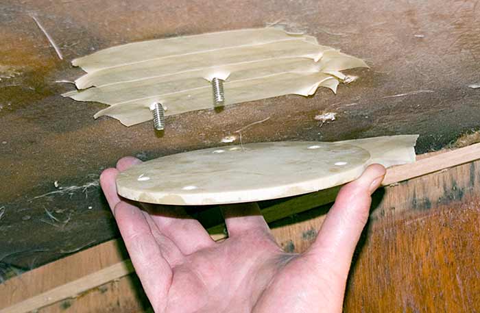 G10 backing plate material