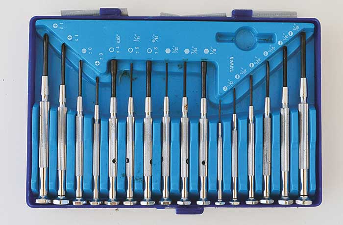 Mini screwdriver set