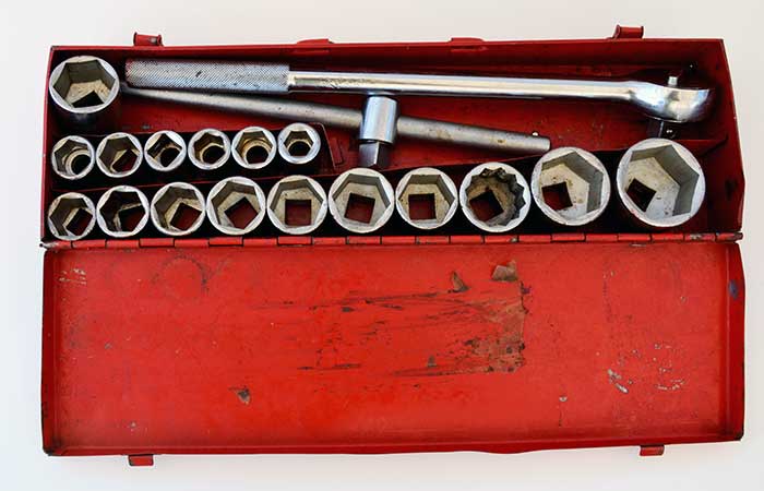 Socket wrench set