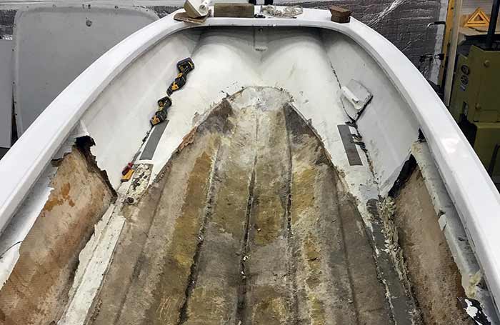 Removing the stringers